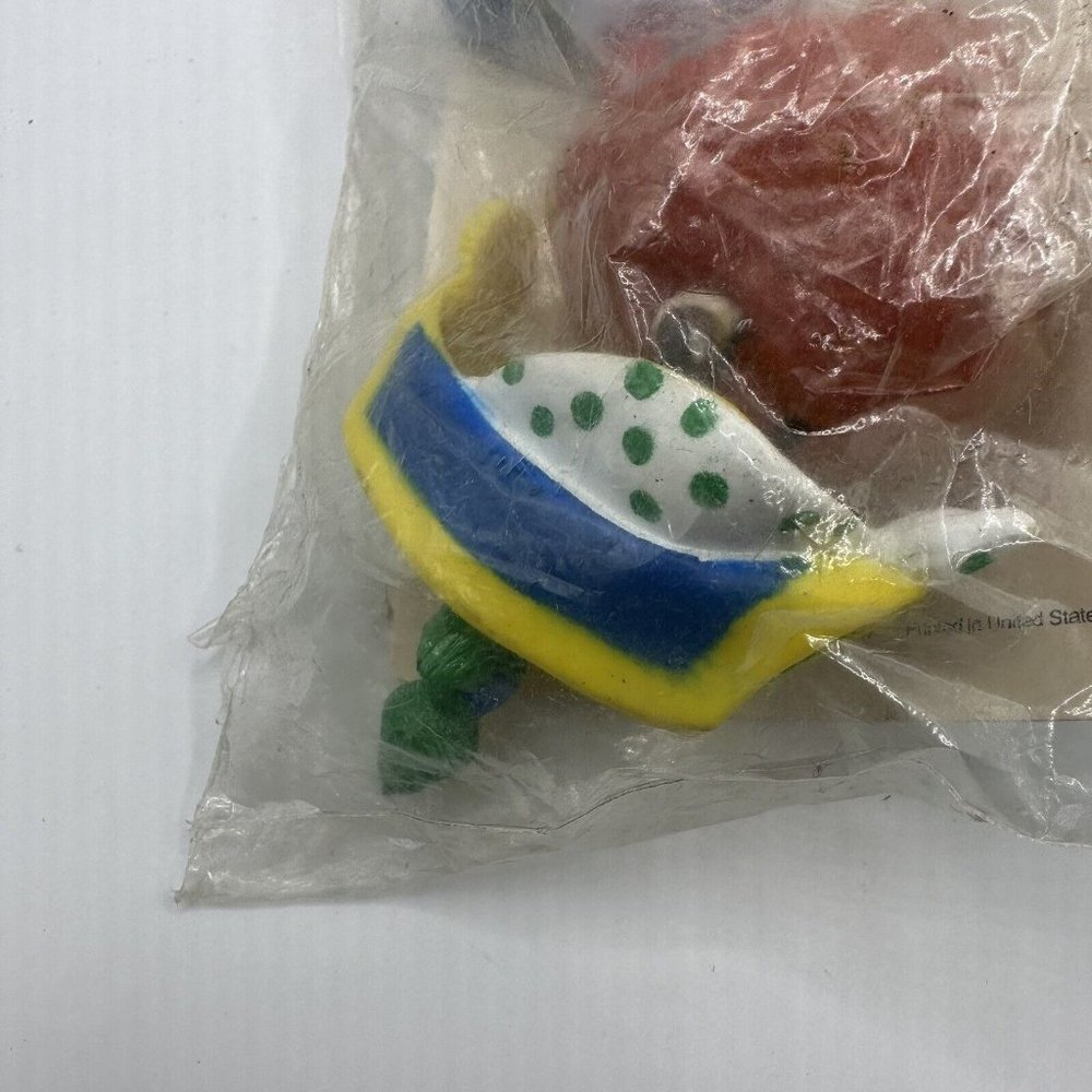1989 McDonald’s Funny Fry Friends Happy Meal Toy Figure Matey Set 3 SEALED - Picture 11 of 13